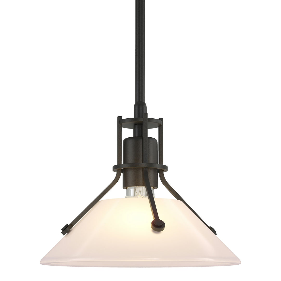 Henry One Light Mini Pendant in Black - available from The Lighting Shoppe, trusted by Canadian homeowners