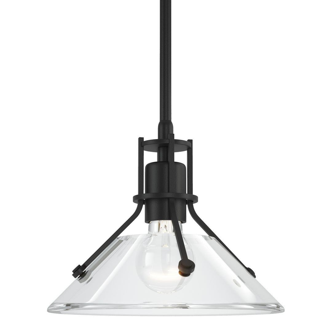 Henry One Light Mini Pendant in Black - available from The Lighting Shoppe, trusted by Canadian homeowners