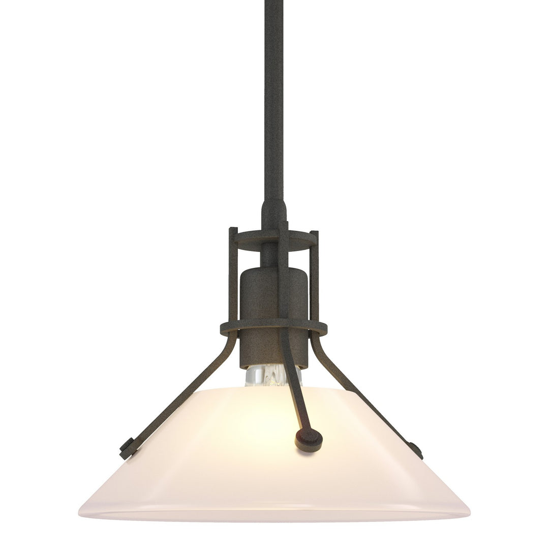 Henry One Light Mini Pendant in Natural Iron - available from The Lighting Shoppe, trusted by Canadian homeowners