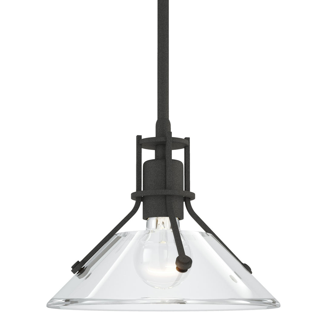 Henry One Light Mini Pendant in Natural Iron - available from The Lighting Shoppe, trusted by Canadian homeowners