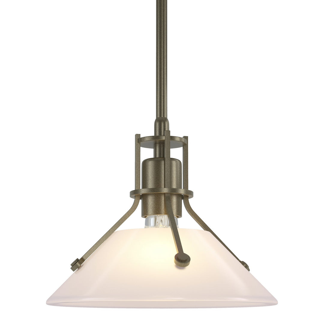 Henry One Light Mini Pendant in Soft Gold - available from The Lighting Shoppe, trusted by Canadian homeowners