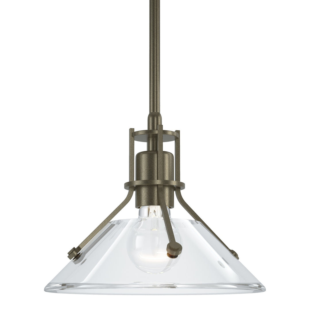 Henry One Light Mini Pendant in Soft Gold - available from The Lighting Shoppe, trusted by Canadian homeowners