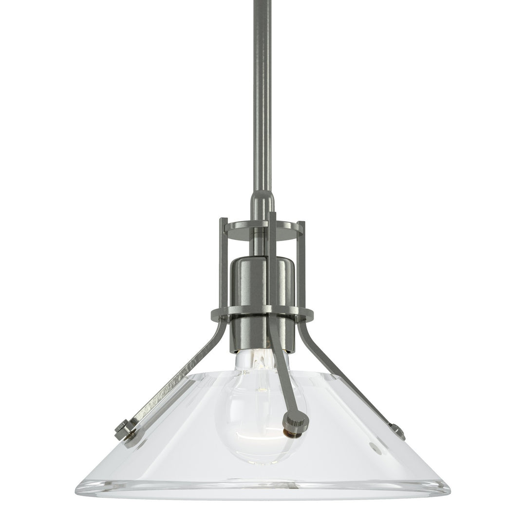 Henry One Light Mini Pendant in Sterling - available from The Lighting Shoppe, trusted by Canadian homeowners