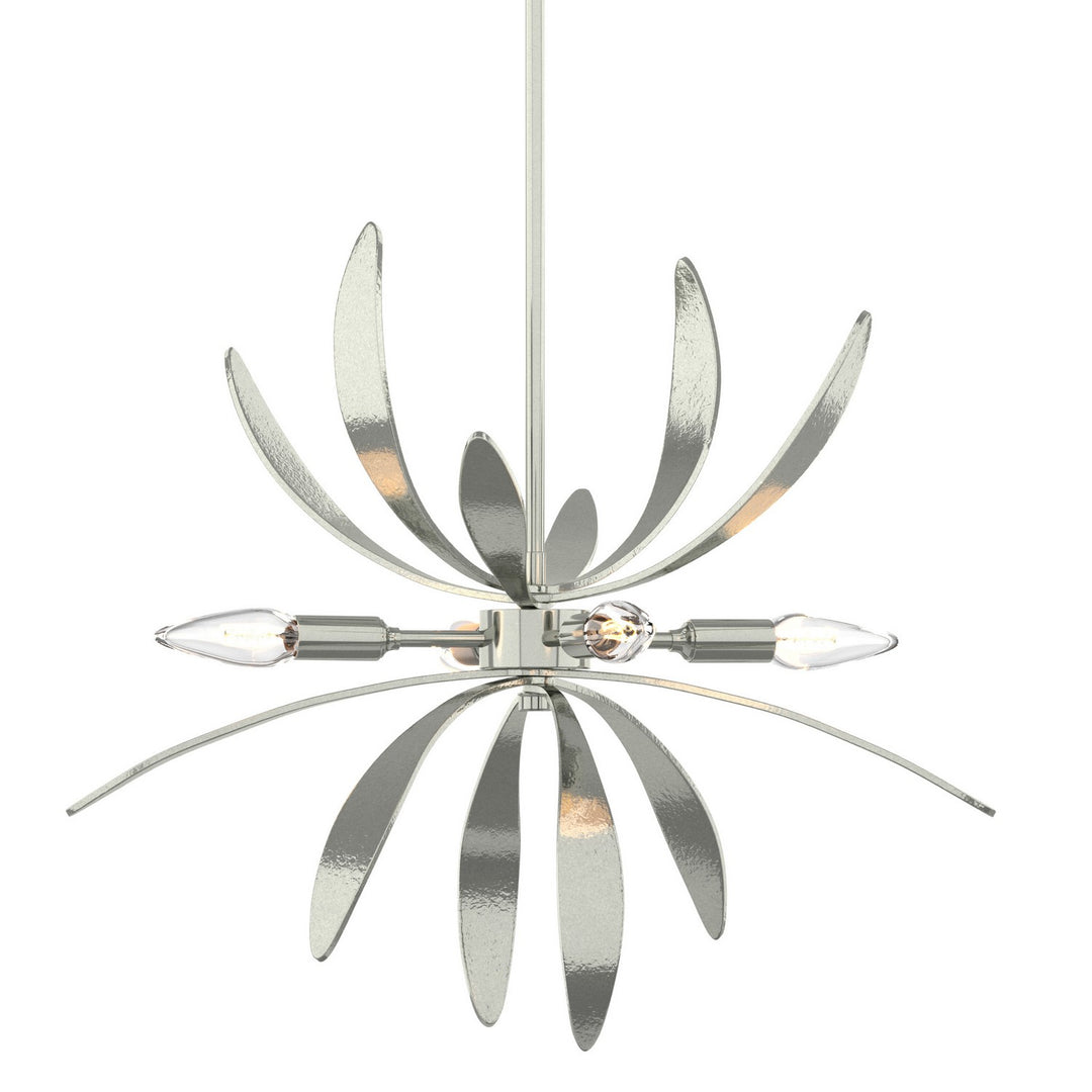 Hubbardton Forge Canada - 184350-SKT-MULT-85 - Four Light Pendant - Dahlia - Sterling