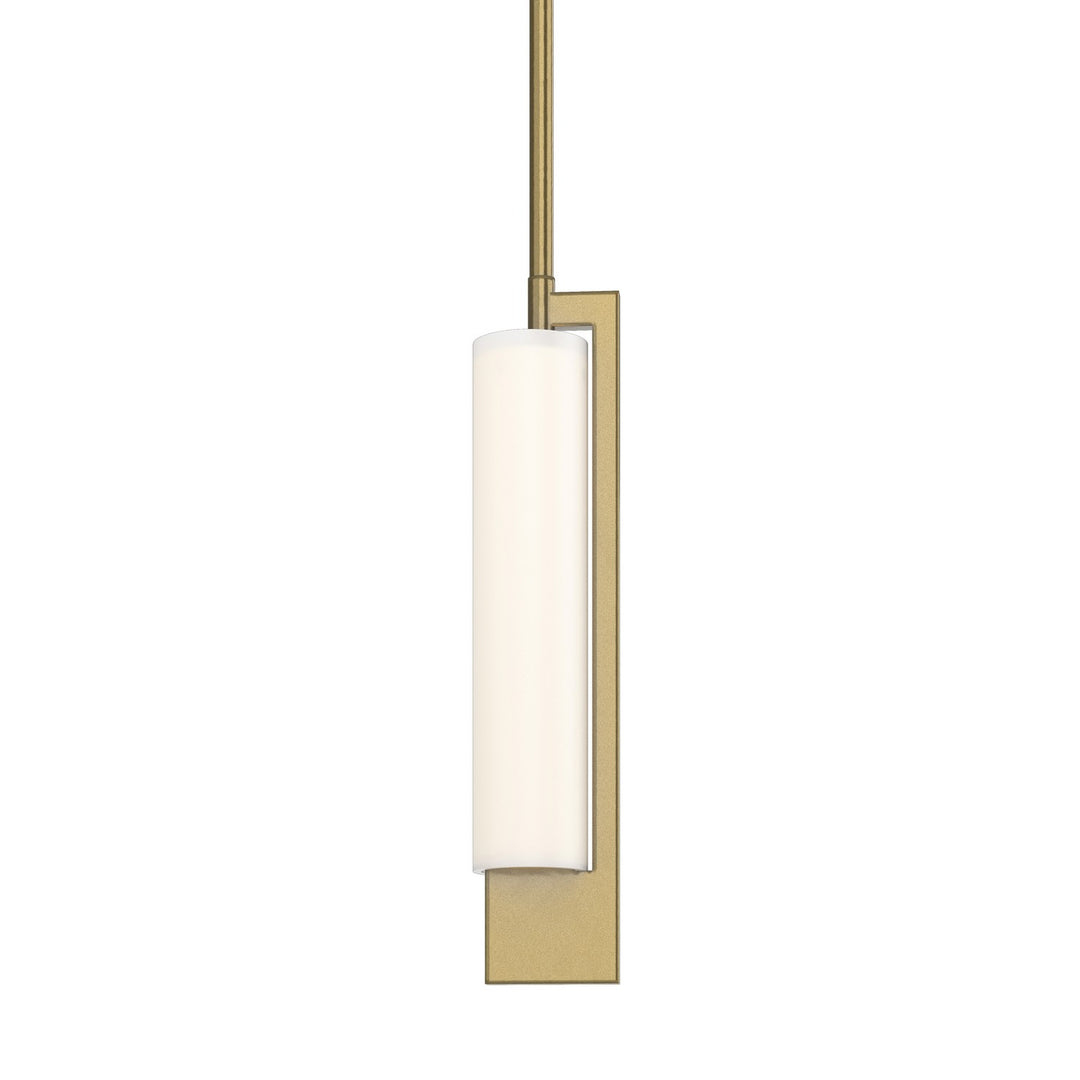Axis One Light Mini Pendant in Modern Brass - available from The Lighting Shoppe, trusted by Canadian homeowners