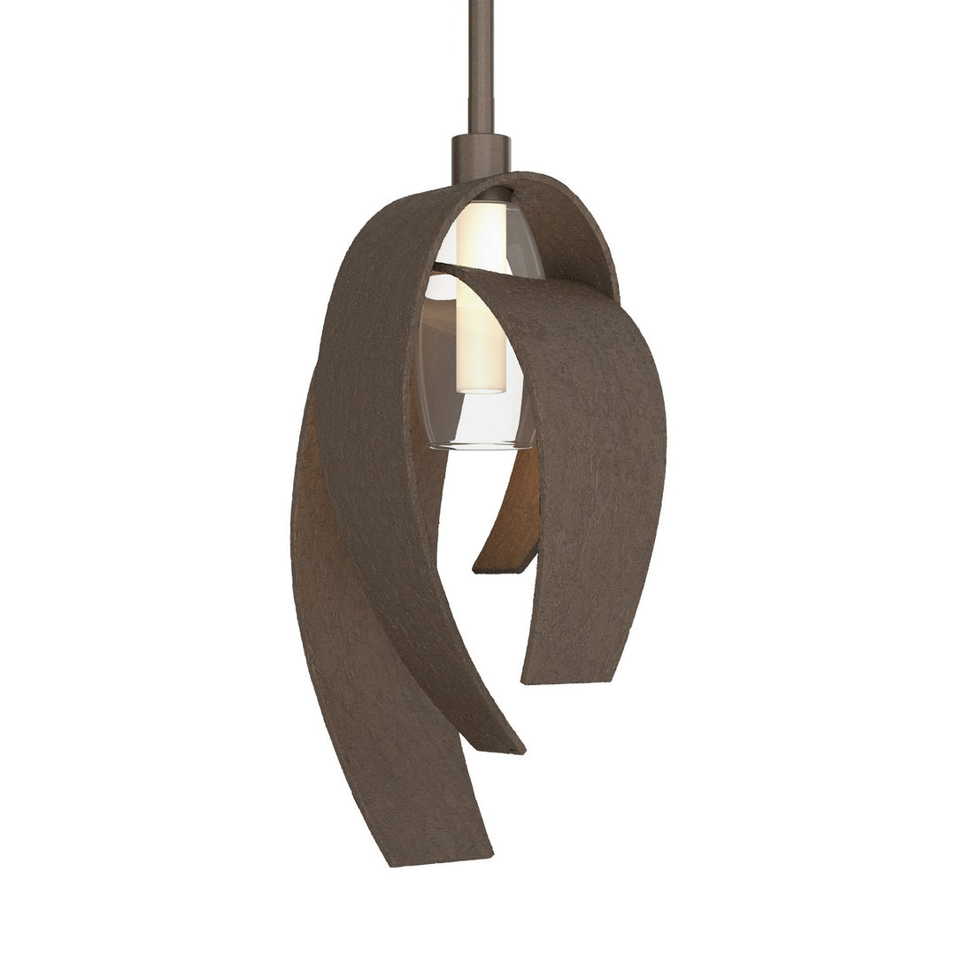 Corona One Light Mini Pendant in Bronze - available from The Lighting Shoppe, trusted by Canadian homeowners