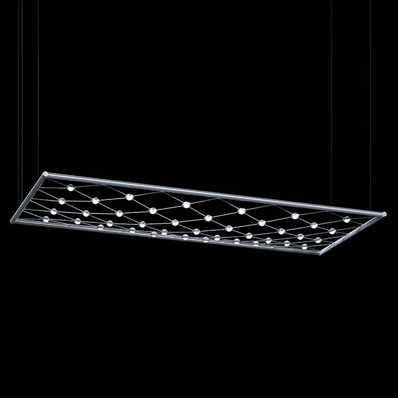Constellation LED Pendant in Bright Satin Aluminum - available from The Lighting Shoppe, trusted by Canadian homeowners