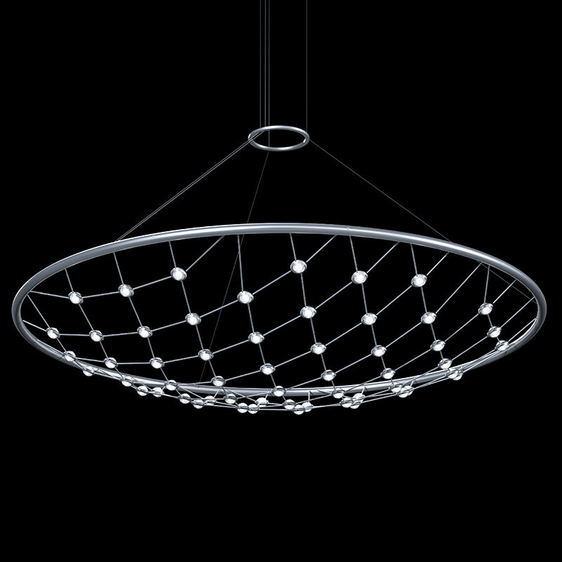 Constellation LED Pendant in Bright Satin Aluminum - available from The Lighting Shoppe, trusted by Canadian homeowners