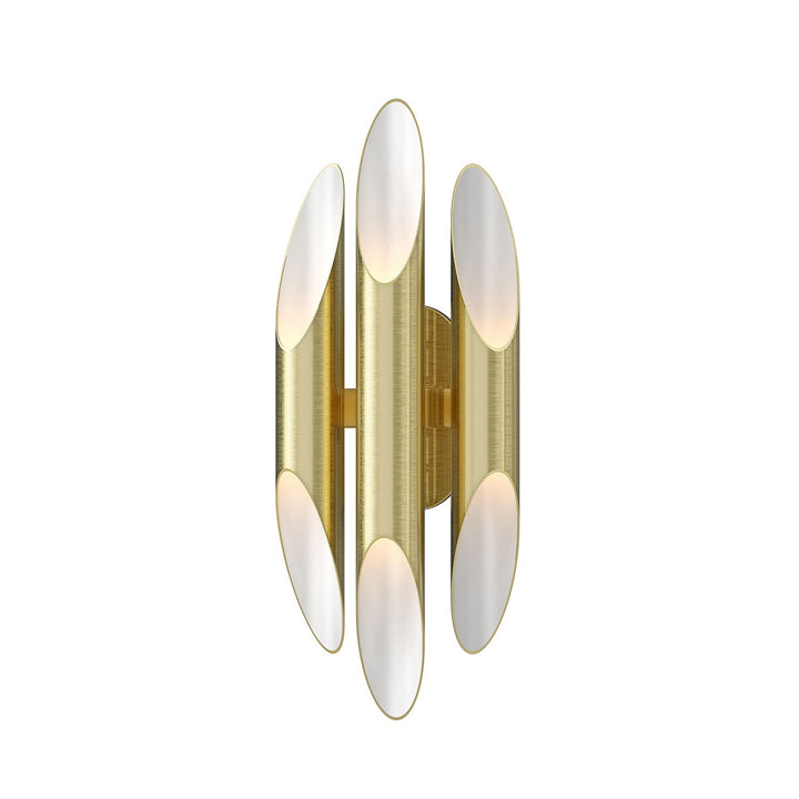 Chimes LED Wall Sconce in Satin Brass - available from The Lighting Shoppe, trusted by Canadian homeowners