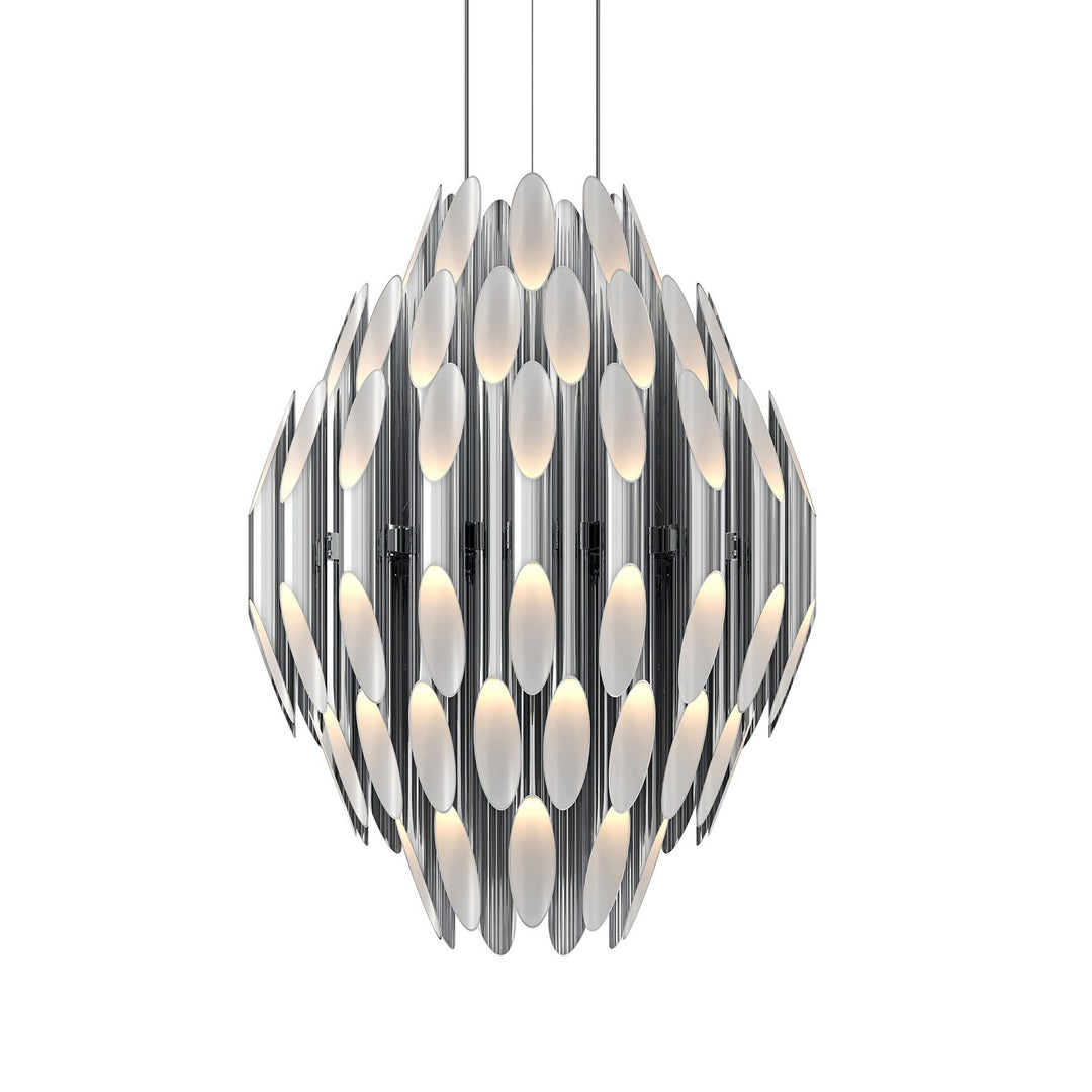 Chimes LED Pendant in Polished Chrome - available from The Lighting Shoppe, trusted by Canadian homeowners