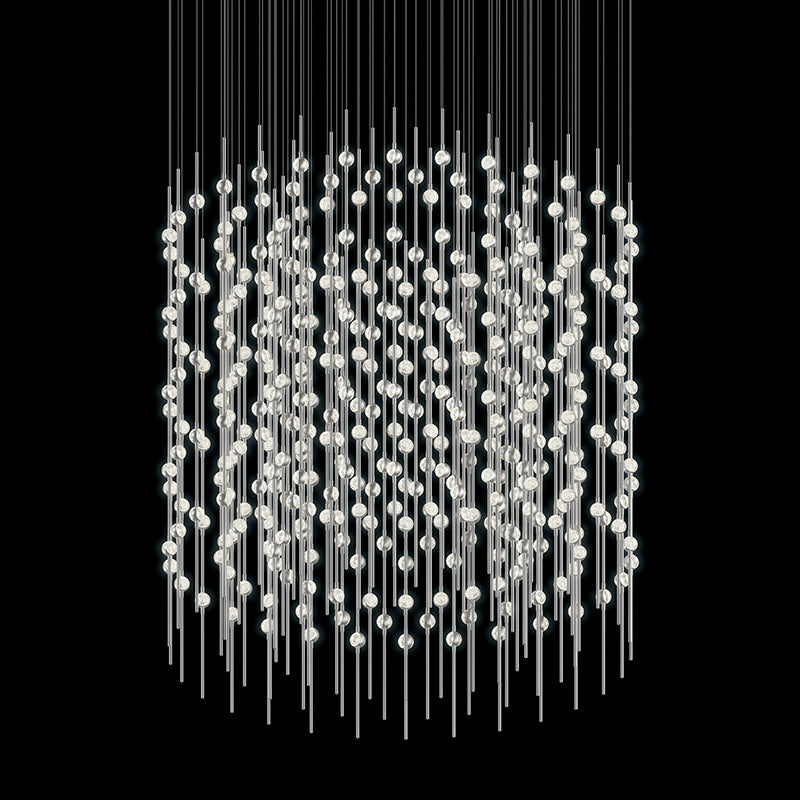 Constellation LED Pendant in Satin Nickel - available from The Lighting Shoppe, trusted by Canadian homeowners