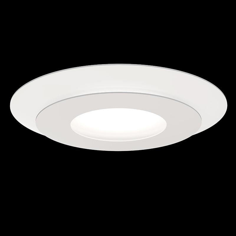 Offset LED Surface Mount in Textured White - available from The Lighting Shoppe, trusted by Canadian homeowners