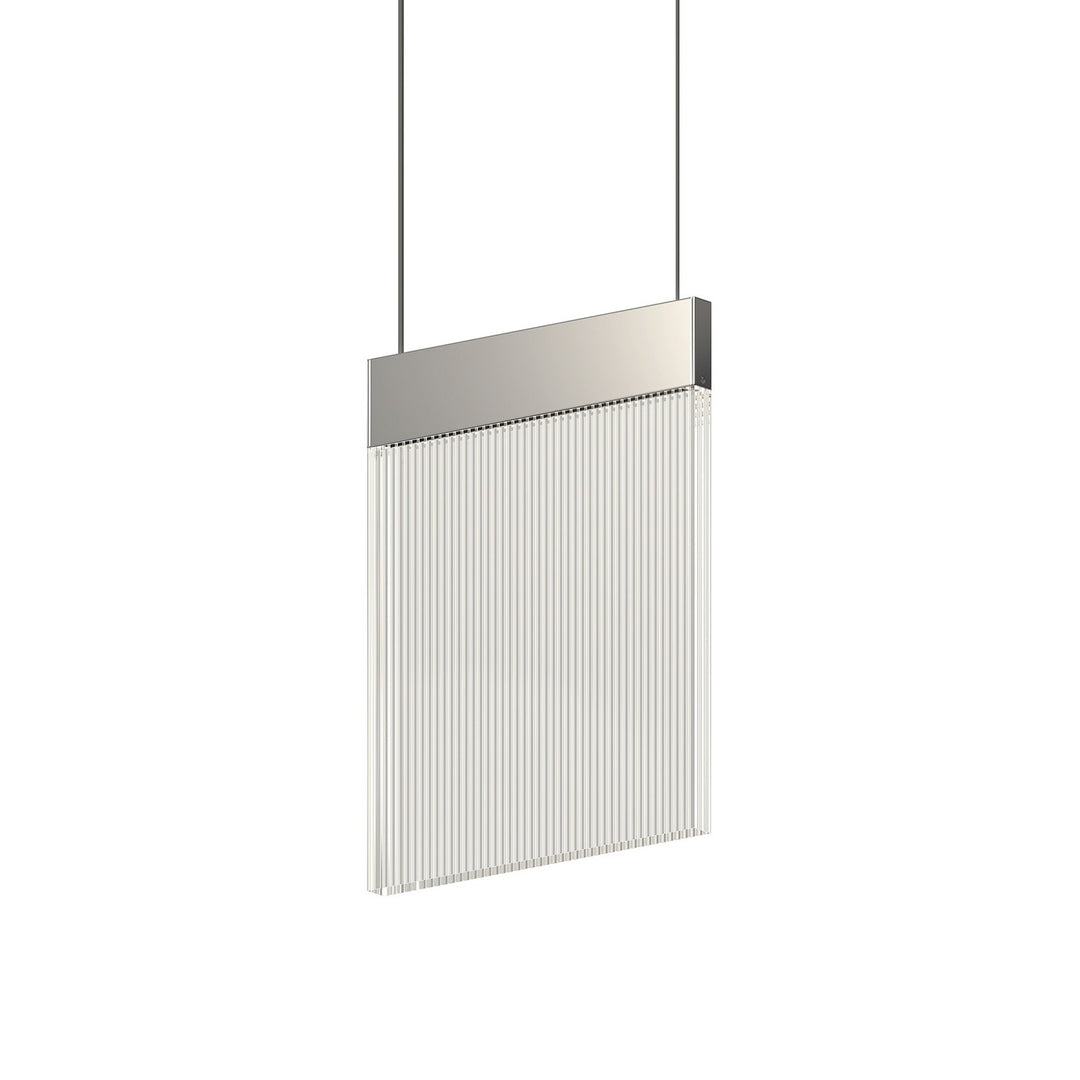 V Panels LED Pendant in Polished Chrome - available from The Lighting Shoppe, trusted by Canadian homeowners