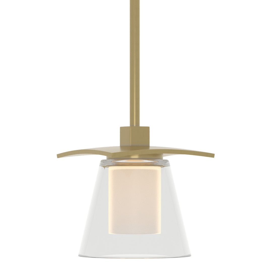 Wren One Light Mini Pendant in Modern Brass - available from The Lighting Shoppe, trusted by Canadian homeowners