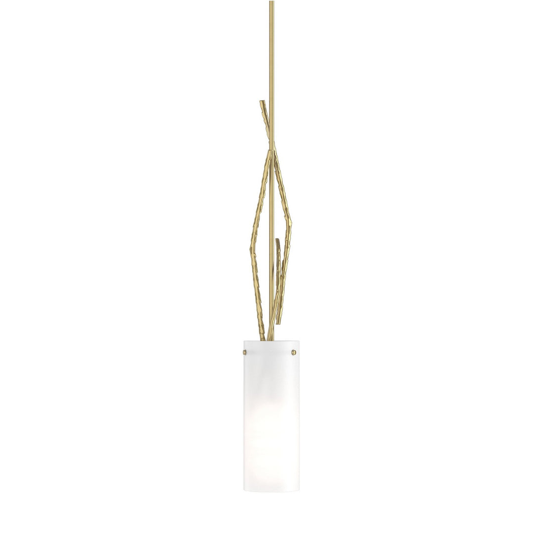 Brindille One Light Mini Pendant in Modern Brass - available from The Lighting Shoppe, trusted by Canadian homeowners
