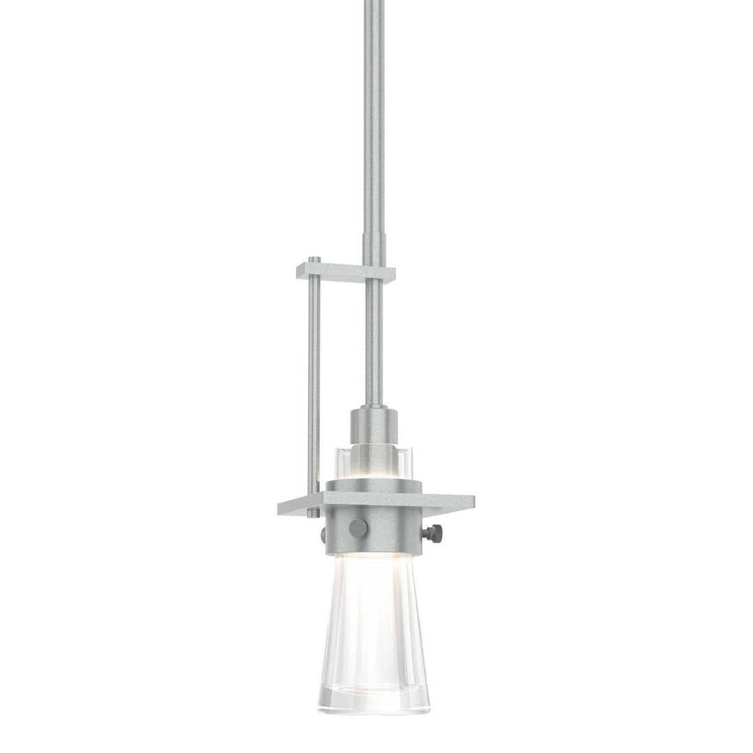 Erlenmeyer One Light Mini Pendant in Vintage Platinum - available from The Lighting Shoppe, trusted by Canadian homeowners