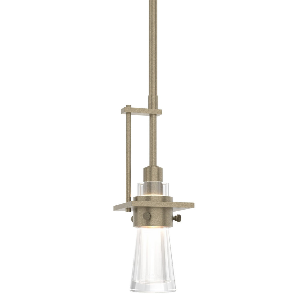 Erlenmeyer One Light Mini Pendant in Soft Gold - available from The Lighting Shoppe, trusted by Canadian homeowners