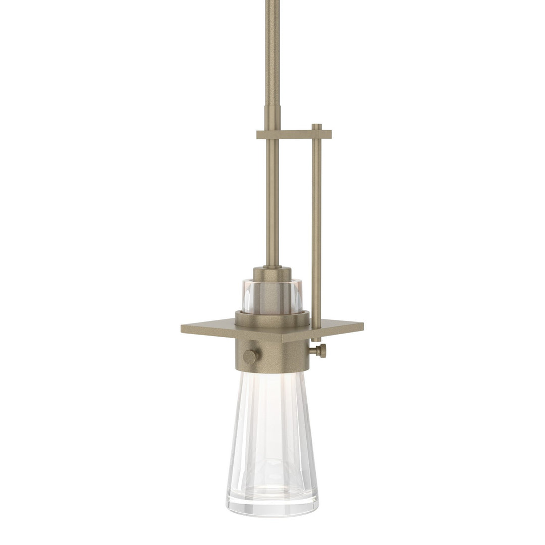 Erlenmeyer One Light Mini Pendant in Soft Gold - available from The Lighting Shoppe, trusted by Canadian homeowners