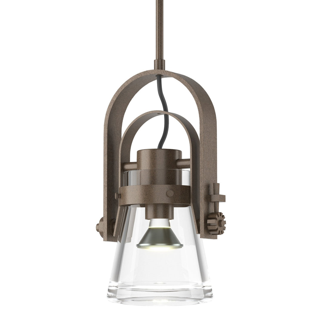 Erlenmeyer One Light Mini Pendant in Bronze - available from The Lighting Shoppe, trusted by Canadian homeowners