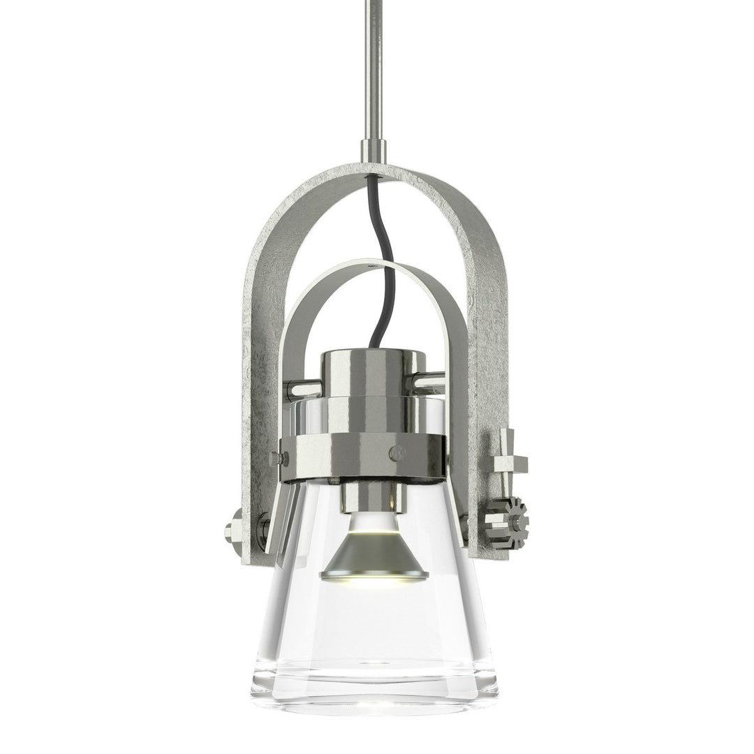 Erlenmeyer One Light Mini Pendant in Sterling - available from The Lighting Shoppe, trusted by Canadian homeowners