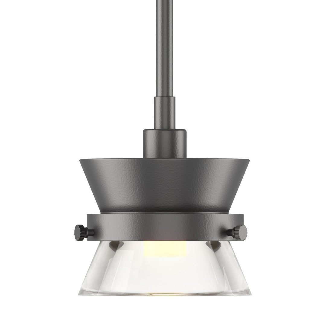 Apparatus One Light Mini Pendant in Black - available from The Lighting Shoppe, trusted by Canadian homeowners