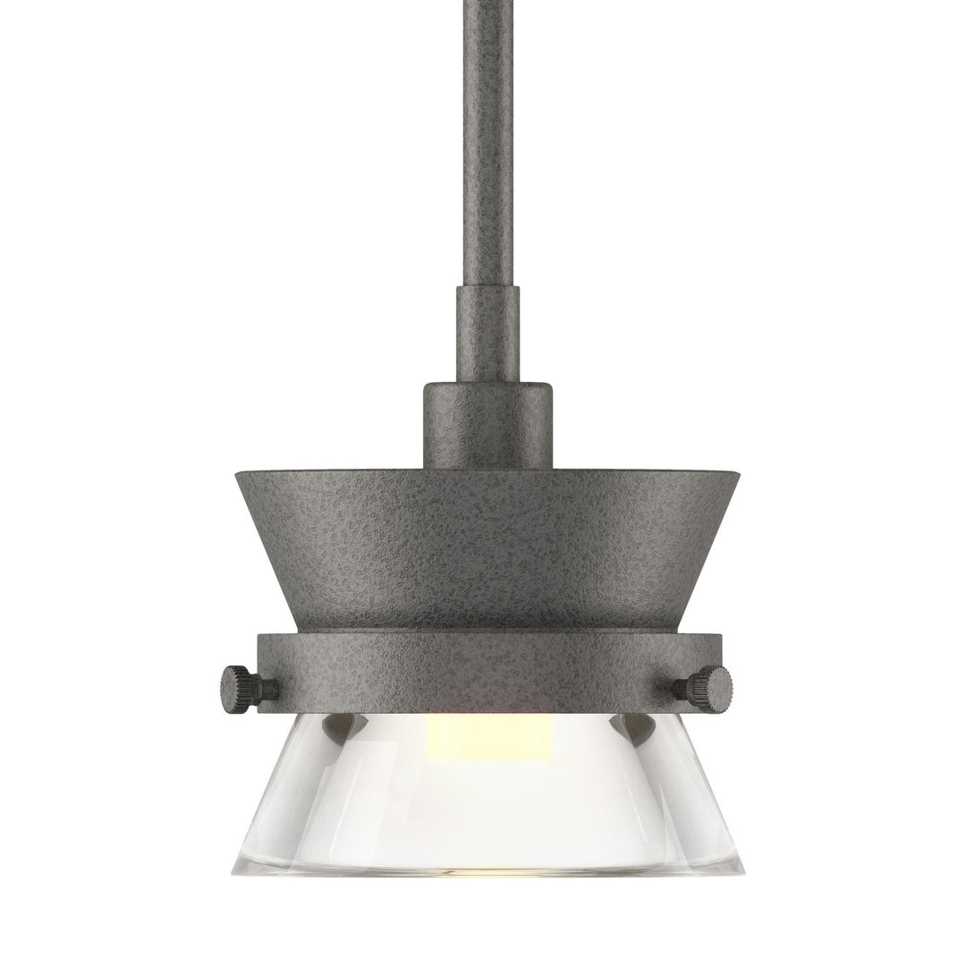 Apparatus One Light Mini Pendant in Natural Iron - available from The Lighting Shoppe, trusted by Canadian homeowners