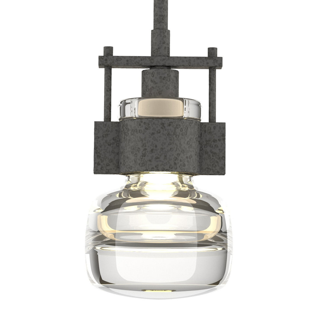 Cuff One Light Mini Pendant in Natural Iron - available from The Lighting Shoppe, trusted by Canadian homeowners