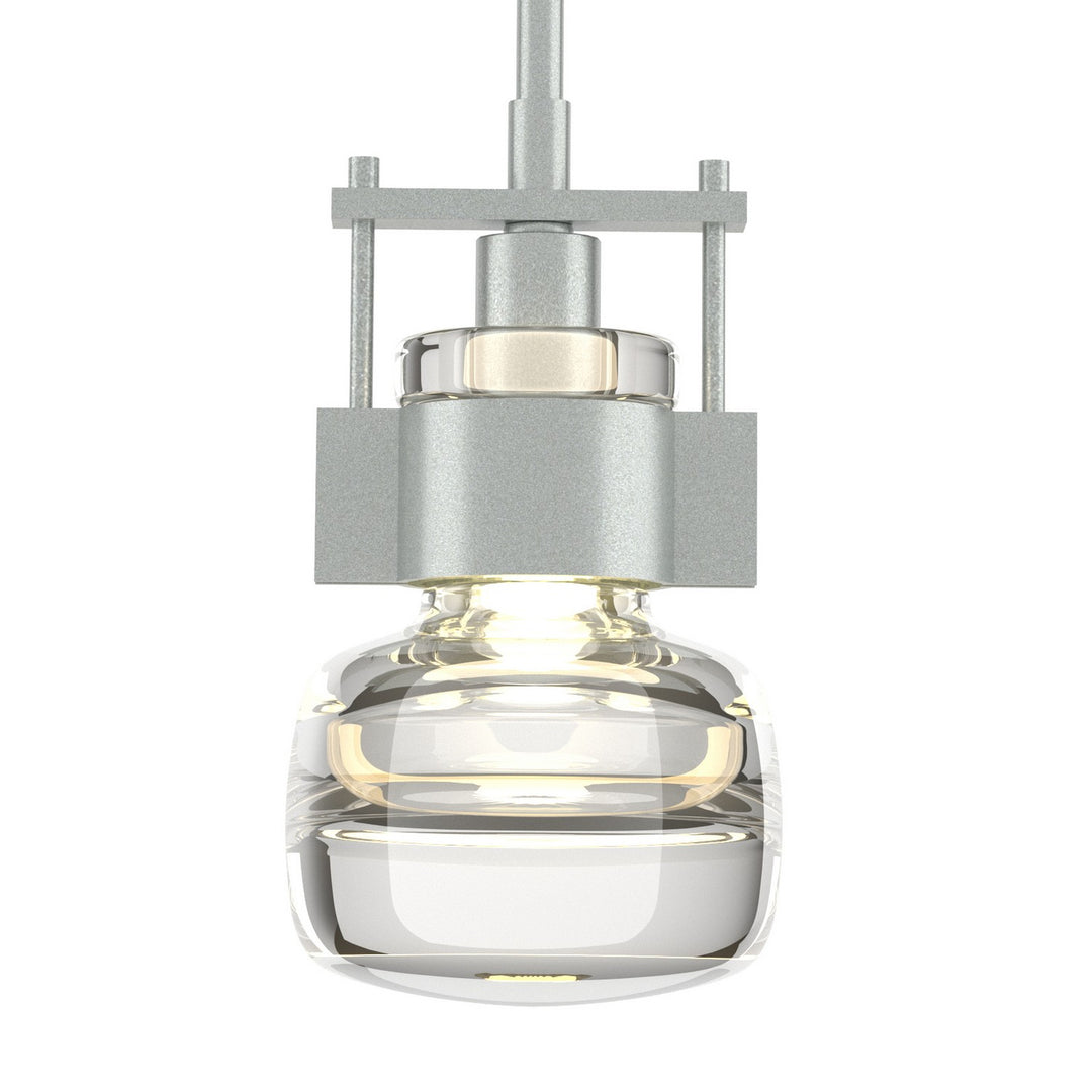 Cuff One Light Mini Pendant in Vintage Platinum - available from The Lighting Shoppe, trusted by Canadian homeowners