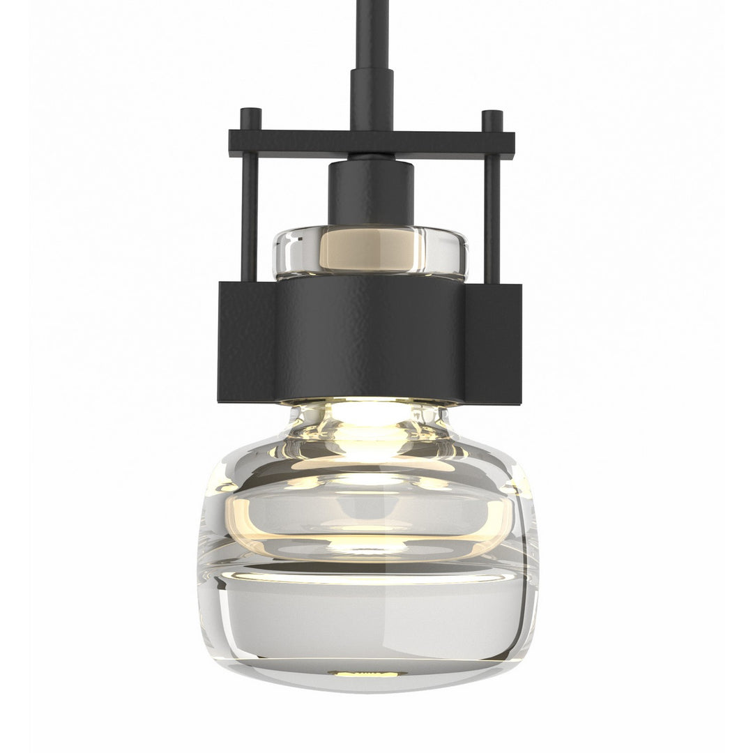 Cuff One Light Mini Pendant in Black - available from The Lighting Shoppe, trusted by Canadian homeowners