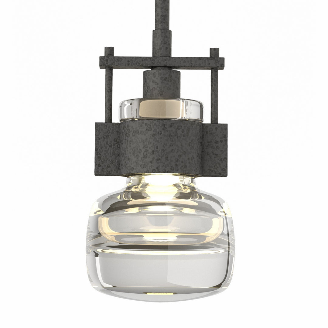 Cuff One Light Mini Pendant in Natural Iron - available from The Lighting Shoppe, trusted by Canadian homeowners