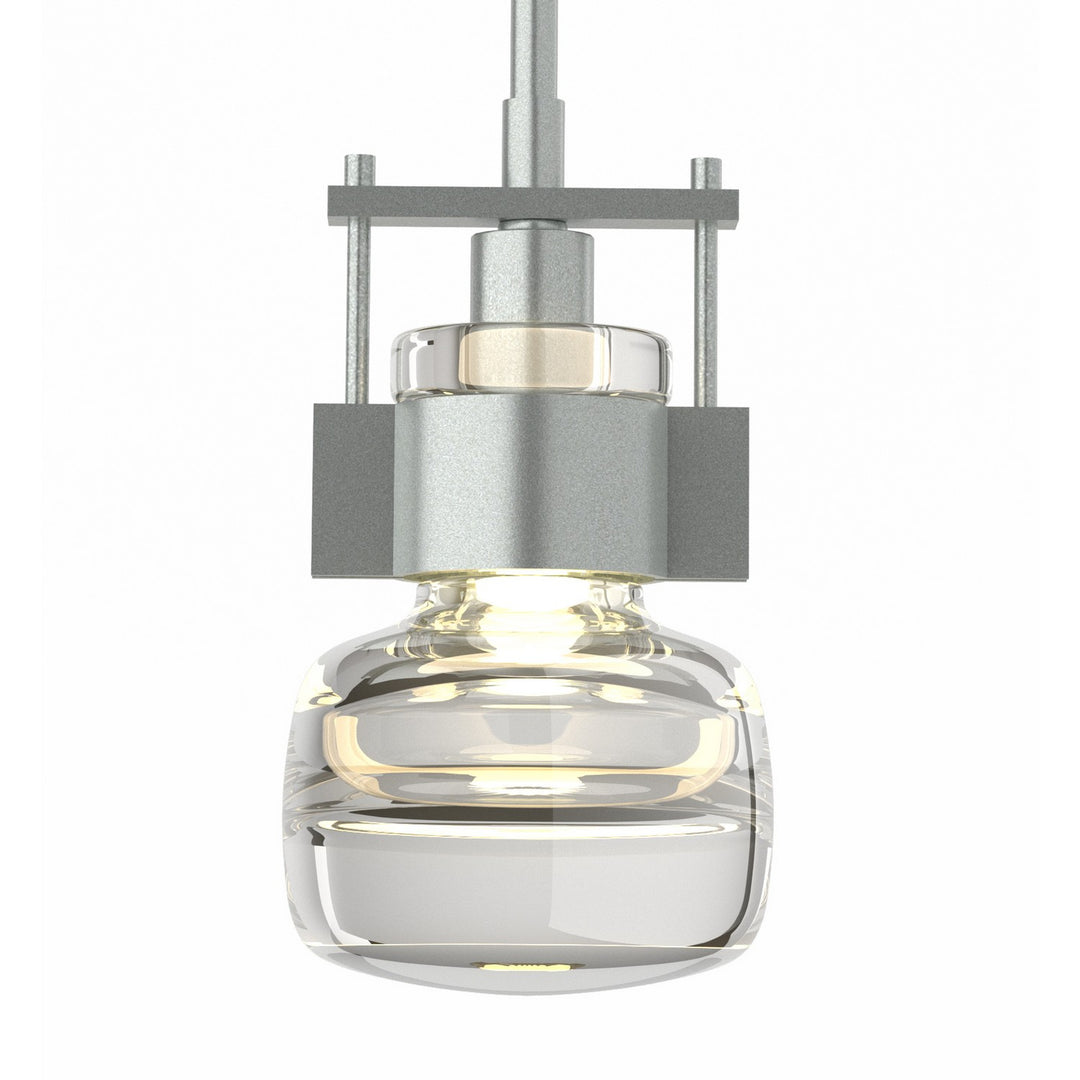 Cuff One Light Mini Pendant in Vintage Platinum - available from The Lighting Shoppe, trusted by Canadian homeowners