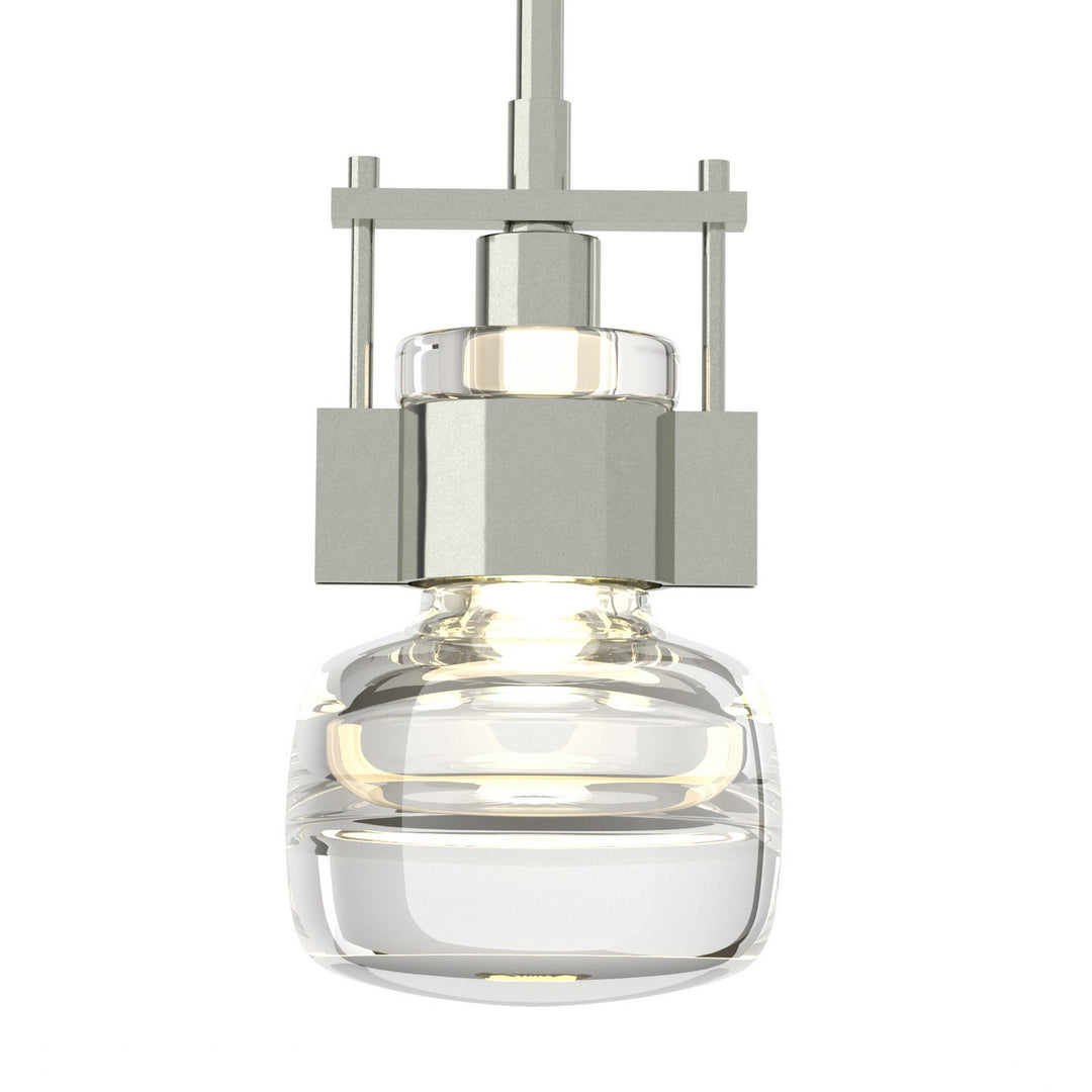 Cuff One Light Mini Pendant in Sterling - available from The Lighting Shoppe, trusted by Canadian homeowners