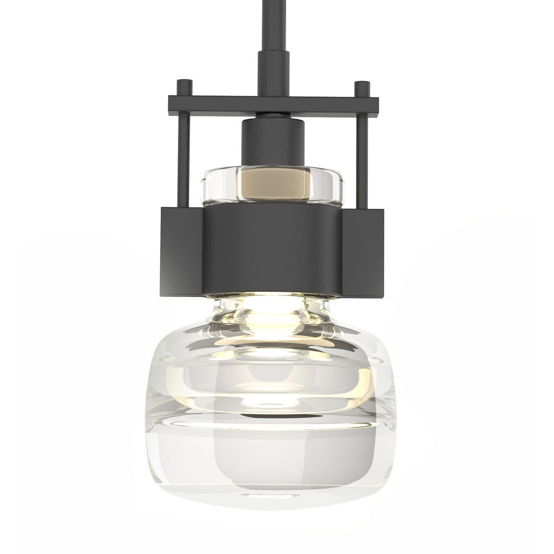Cuff One Light Mini Pendant in Black - available from The Lighting Shoppe, trusted by Canadian homeowners
