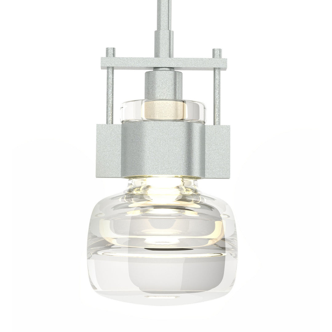 Cuff One Light Mini Pendant in Vintage Platinum - available from The Lighting Shoppe, trusted by Canadian homeowners