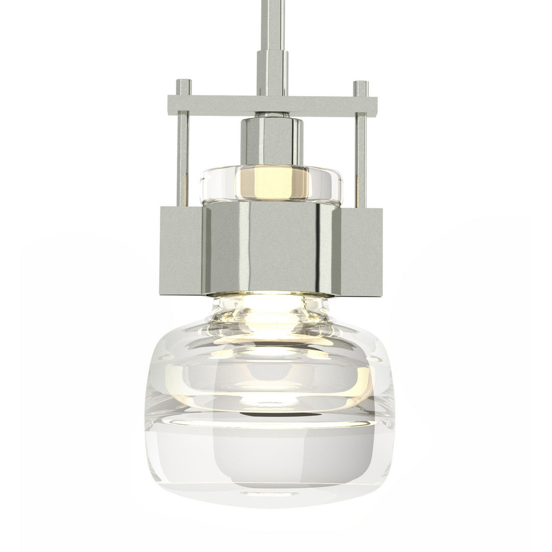 Cuff One Light Mini Pendant in Sterling - available from The Lighting Shoppe, trusted by Canadian homeowners