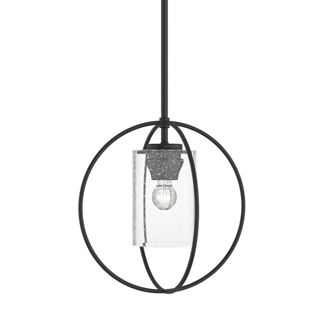 Interlude One Light Mini Pendant in Black - available from The Lighting Shoppe, trusted by Canadian homeowners