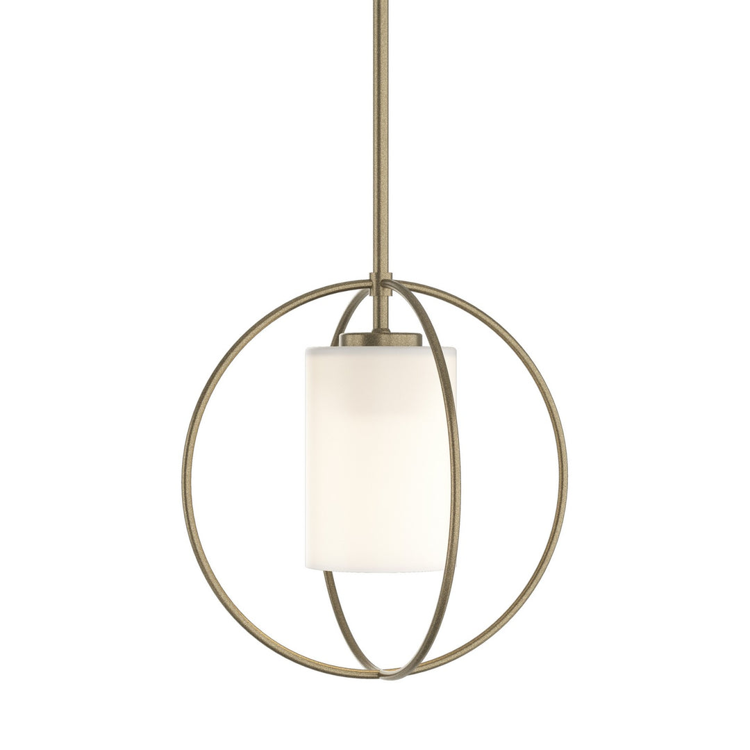 Interlude One Light Mini Pendant in Soft Gold - available from The Lighting Shoppe, trusted by Canadian homeowners