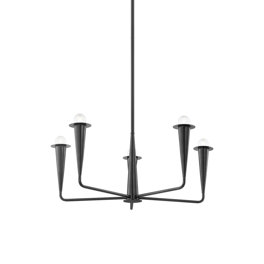 Danna Five Light Chandelier in Old Bronze - available from The Lighting Shoppe, trusted by Canadian homeowners