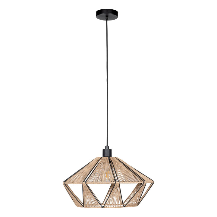 Adwickle One Light Pendant in Black - available from The Lighting Shoppe, trusted by Canadian homeowners