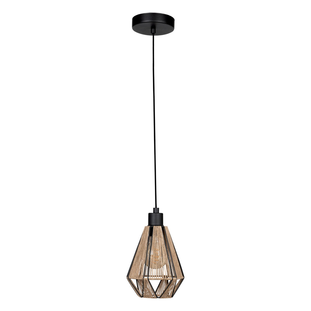 Adwickle One Light Pendant in Black - available from The Lighting Shoppe, trusted by Canadian homeowners