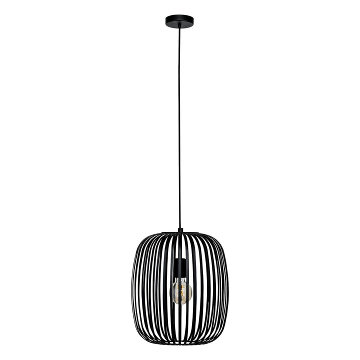 Romazzina One Light Pendant in Black - available from The Lighting Shoppe, trusted by Canadian homeowners
