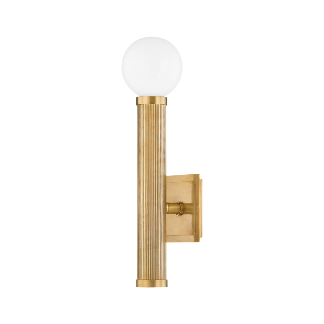Corbett Lighting Canada - 373-01-VB - One Light Wall Sconce - Pienza - Vintage Brass