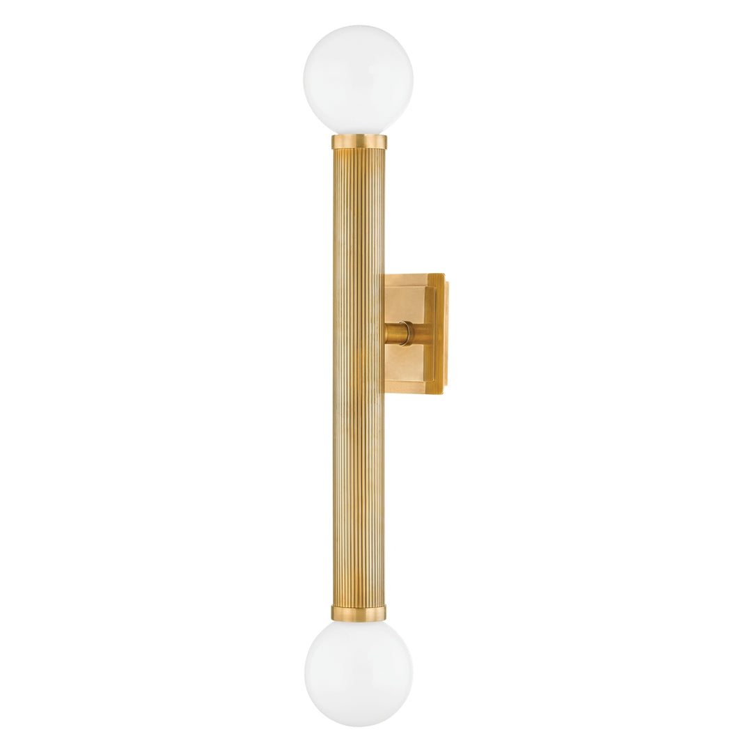 Corbett Lighting Canada - 373-02-VB - Two Light Wall Sconce - Pienza - Vintage Brass