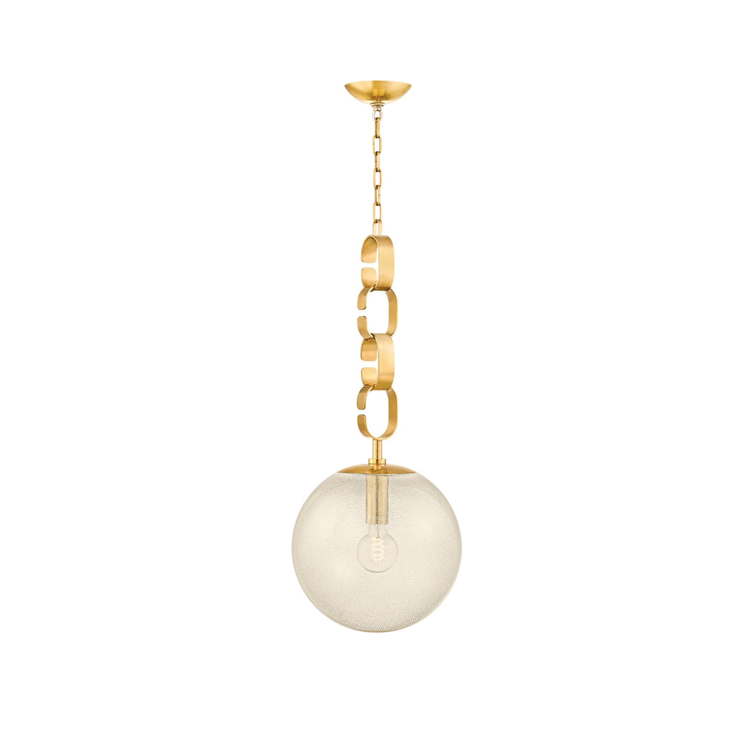 Corbett Lighting Canada - 374-13-VB - One Light Pendant - Nessa - Vintage Brass