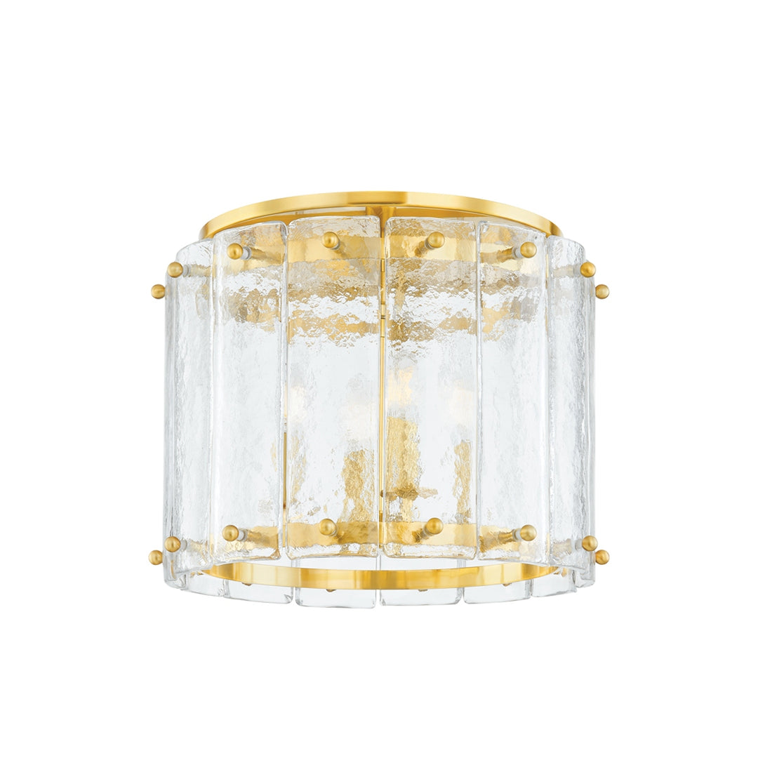 Corbett Lighting Canada - 375-17-VPB - Four Light Flush Mount - Rio - Vintage Polished Brass