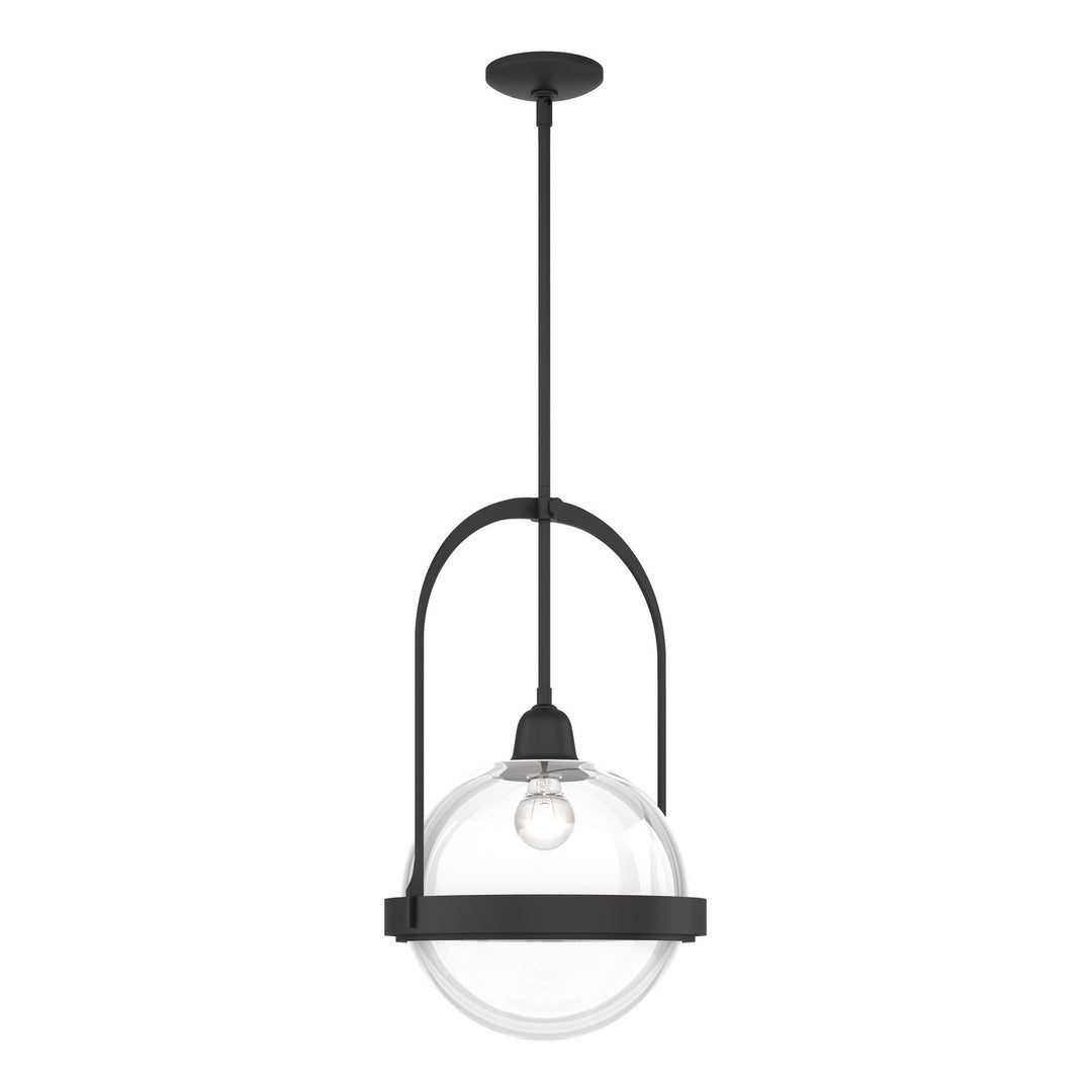 Hubbardton Forge Canada - 187460-SKT-MULT-10-ZM0605 - One Light Mini Pendant - Atlas - Black