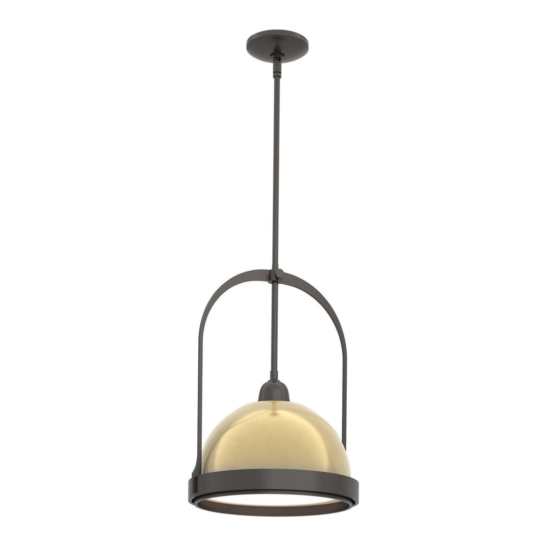 Hubbardton Forge Canada - 187462-SKT-MULT-14-86 - One Light Mini Pendant - Atlas - Oil Rubbed Bronze