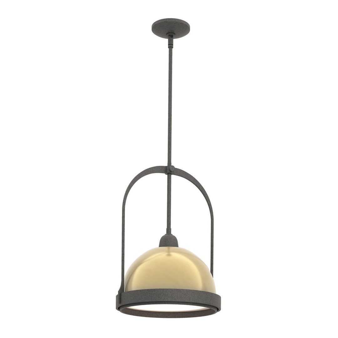 Hubbardton Forge Canada - 187462-SKT-MULT-20-86 - One Light Mini Pendant - Atlas - Natural Iron