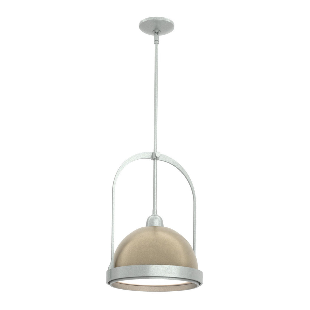 Hubbardton Forge Canada - 187462-SKT-MULT-82-84 - One Light Mini Pendant - Atlas - Vintage Platinum