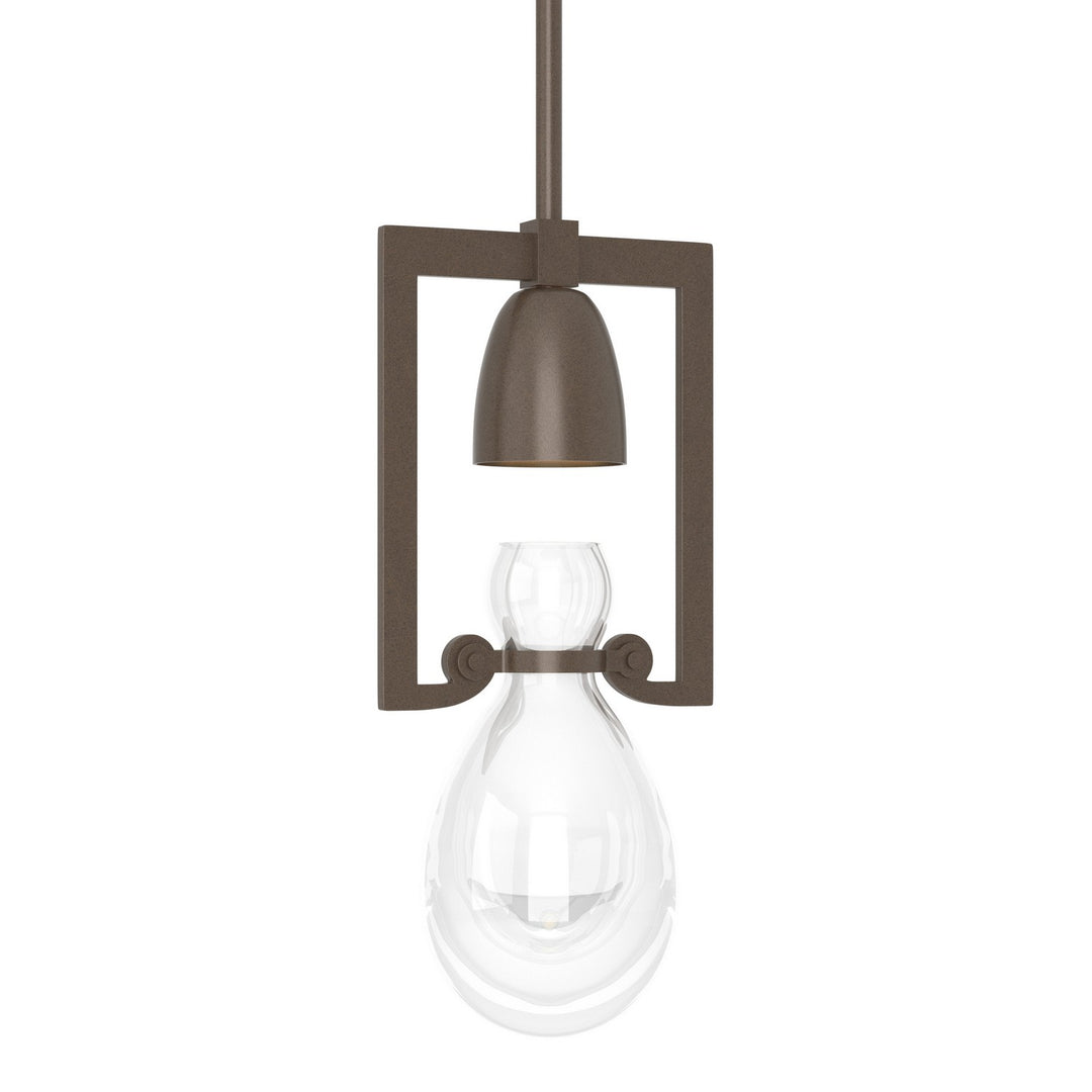 Apothecary One Light Mini Pendant in Bronze - available from The Lighting Shoppe, trusted by Canadian homeowners